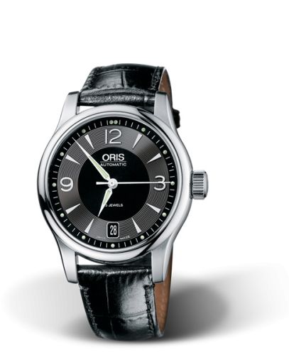 Classic Date 37 Paslanmaz Çelik / Siyah