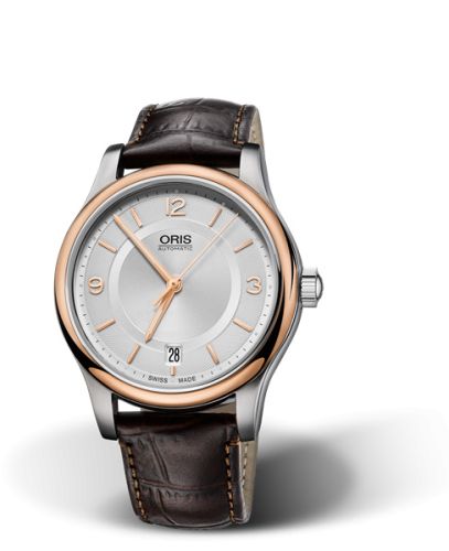 Classic Date 37 Paslanmaz Çelik - Pembe Altın / Gümüş