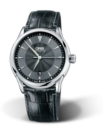 Oris Artelier Date 40 Stainless Steel / Black, reference 01 733 7591 4054-07 5 21 71FC