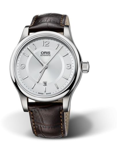 Classic Date 42 Paslanmaz Çelik / Gümüş
