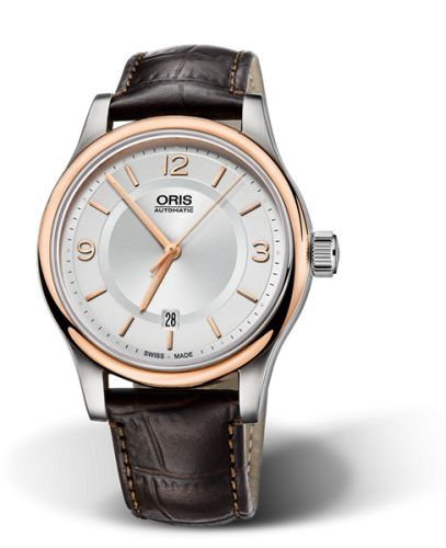 Classic Date 42 Paslanmaz Çelik - Pembe Altın / Gümüş