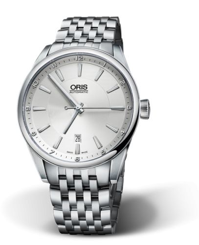 Oris Artix Date 42 Paslanmaz Çelik / Gümüş / Bilezik, referans 01 733 7642 4031-07 8 21 80