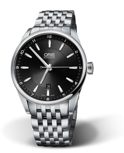 Oris Artix Date 42 Paslanmaz Çelik / Siyah / Bilezik, referans 01 733 7642 4034-07 8 21 80