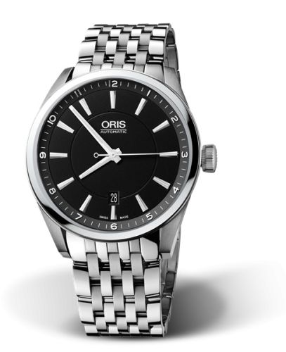 Oris Artix Date 42 Paslanmaz Çelik / Siyah / Bilezik, referans 01 733 7642 4054-07 8 21 80