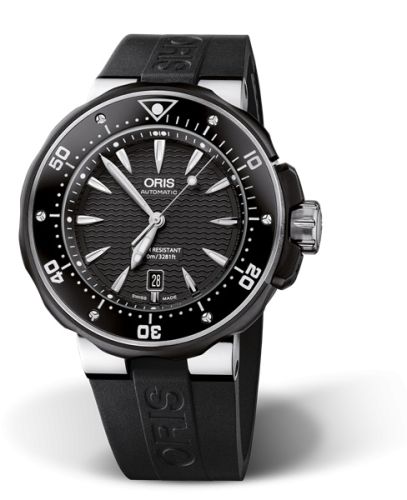 Oris ProDiver Date Titanyum / Siyah / Kauçuk 49mm, referans 01 733 7646 7154-07 4 26 04TEB