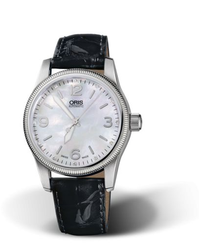 Oris Big Crown Elmass 38 Paslanmaz Çelik / MOP, referans 01 733 7649 4066-07 5 19 60