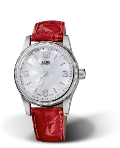 Oris Big Crown Elmass 38 Paslanmaz Çelik / MOP, referans 01 733 7649 4066-07 5 19 63