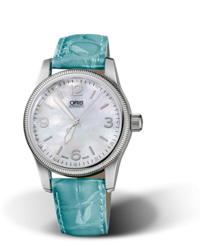 Oris Big Crown Elmass 38 Paslanmaz Çelik / MOP, referans 01 733 7649 4066-07 5 19 65