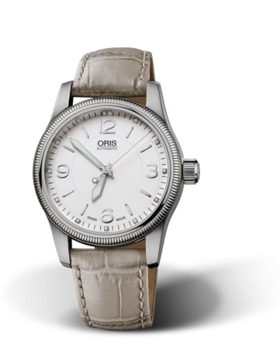 Oris Big Crown Swiss Hunter Team PS Edition Gümüş - Elmas 38mm, referans 01 733 7649 4091-Set LS