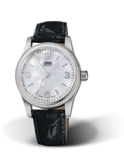 Oris Big Crown Elmass 38 Paslanmaz Çelik - Elmas / MOP, referans 01 733 7649 4966-07 5 19 60