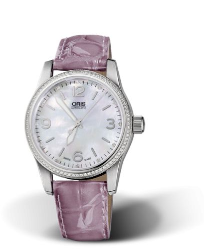 Oris Big Crown Elmass 38 Paslanmaz Çelik - Elmas / MOP, referans 01 733 7649 4966-07 5 19 62