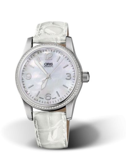 Oris Big Crown Elmass 38 Paslanmaz Çelik - Elmas / MOP, referans 01 733 7649 4966-07 5 19 67