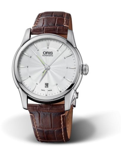 Oris Artelier Date 40 Stainless Steel / Silver, reference 01 733 7670 4051-07 1 21 73FC