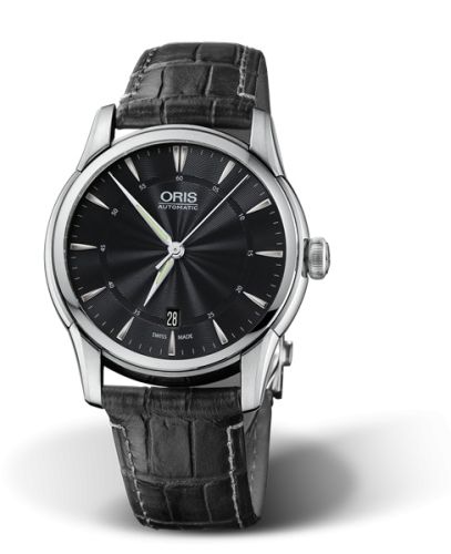 Oris Artelier Date 40 Stainless Steel / Black, reference 01 733 7670 4054-07 5 21 71FC