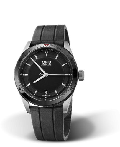 Oris Artix GT Date Paslanmaz Çelik - Seramik / Siyah / Kauçuk, referans 01 733 7671 4434-07 4 18 20FC
