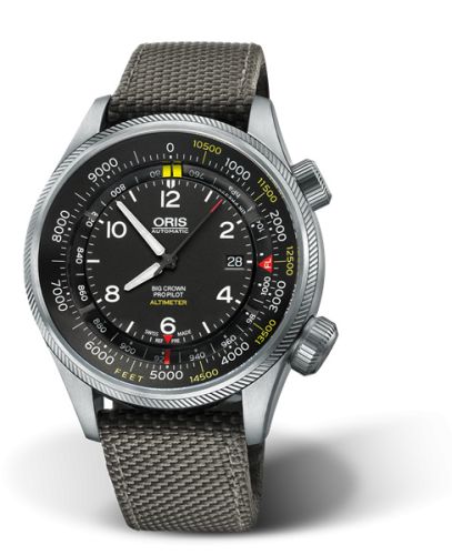 Big Crown ProPilot Altimeter Feet / Gri Textile 47 mm