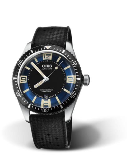 Divers Sixty-Five 40 Paslanmaz Çelik / Mavi / Kauçuk