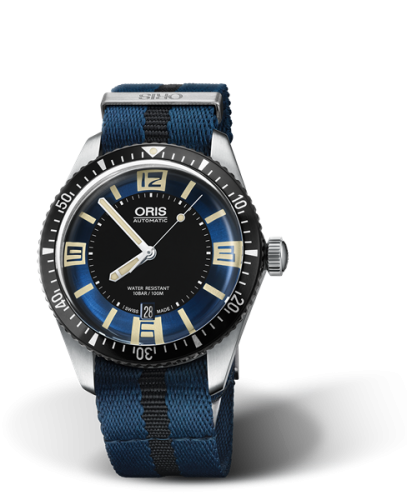 Divers Sixty-Five 40 Paslanmaz Çelik / Mavi / NATO