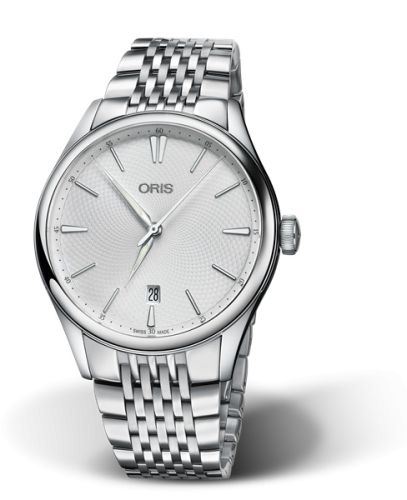 Oris Artelier Date 40 Stainless Steel / Silver / Bracelet, reference 01 733 7721 4051-07 8 21 79