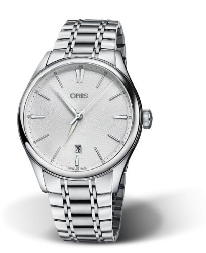 Oris Artelier Date 40 Paslanmaz Çelik / Gümüş / Bilezik, referans 01 733 7721 4051-07 8 21 88