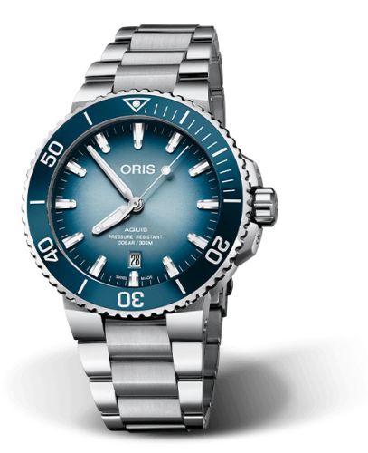 Oris Aquis Date 43.5 Lake Baikal Limited Edition, referans 01 733 7730 4175-Set