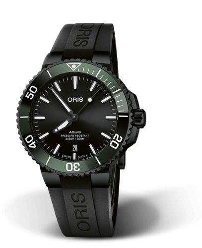Oris Aquis Date 41.5 Watches of Swizerland, referans 01 733 7766 4734-Set