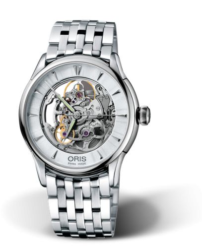 Oris Artelier İskelet 40 Paslanmaz Çelik / Bilezik, referans 01 734 7591 4051-07 8 21 73