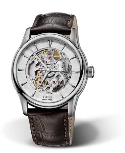 Oris Artelier İskelet 40 Paslanmaz Çelik, referans 01 734 7670 4051-07 5 21 70FC