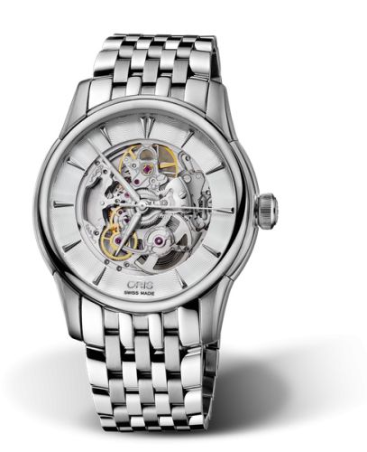 Oris Artelier İskelet 40 Paslanmaz Çelik / Bilezik, referans 01 734 7670 4051-07 8 21 77