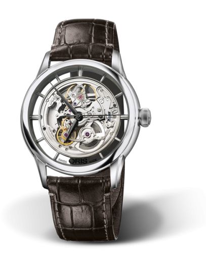 Oris Artelier Translucent İskelet Paslanmaz Çelik, referans 01 734 7684 4051-07 1 21 73FC