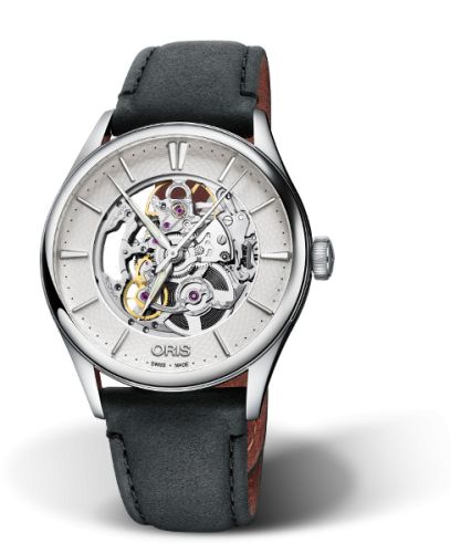 Oris Artelier İskelet 40 Paslanmaz Çelik, referans 01 734 7721 4051-07 5 21 34FC