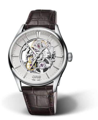 Oris Artelier İskelet 40 Paslanmaz Çelik, referans 01 734 7721 4051-07 5 21 65FC