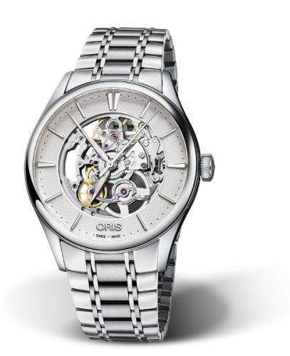 Oris Artelier İskelet 40 Paslanmaz Çelik / Bilezik, referans 01 734 7721 4051-07 8 21 88