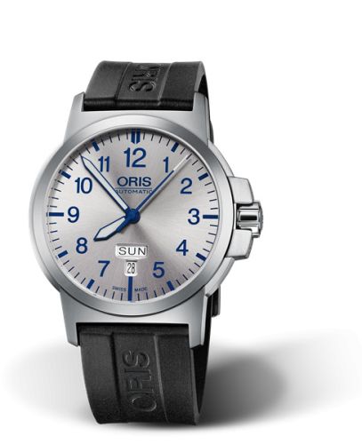 BC3 Advanced Day Date Paslanmaz Çelik / Gümüş / Kauçuk 42 mm