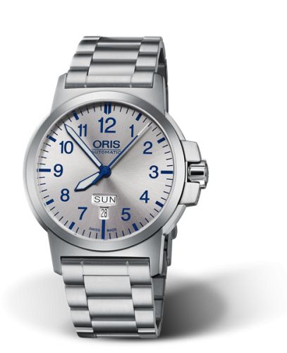 BC3 Advanced Day Date Paslanmaz Çelik / Gümüş / Bilezik 42 mm