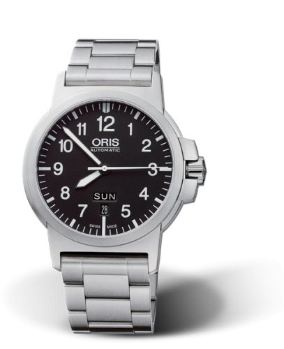 BC3 Advanced Day Date Paslanmaz Çelik / Siyah / Bilezik 42 mm