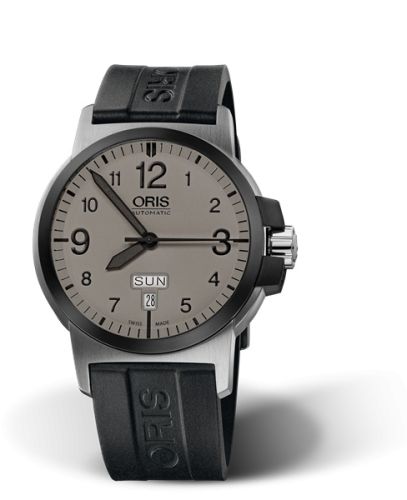 BC3 Advanced Day Date Paslanmaz Çelik - DLC / Gri / Kauçuk 42 mm