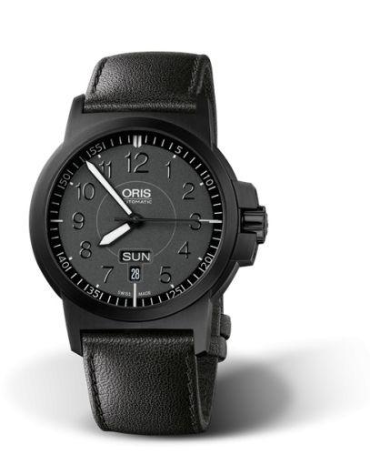 BC3 Advanced Day Date DLC / Siyah / Leather 42 mm