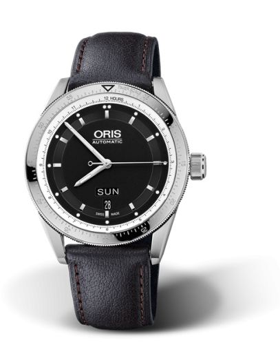 Oris Artix GT Day Date Paslanmaz Çelik / Siyah 42mm, referans 01 735 7662 4174-07 5 21 82FC