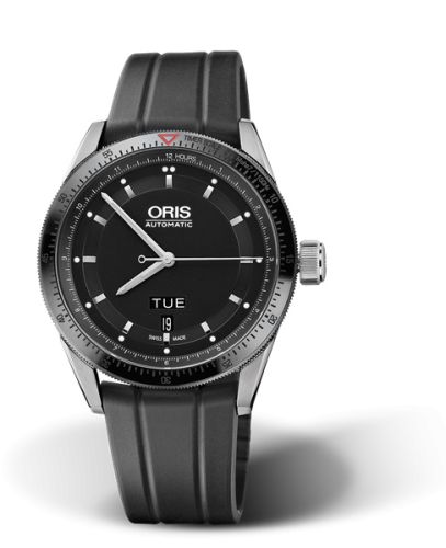 Artix GT Day Date Paslanmaz Çelik - Seramik / Siyah / Kauçuk 42 mm