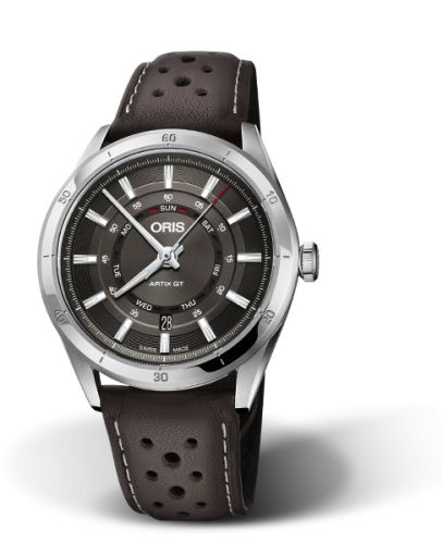 Oris Artix GT Day Date Paslanmaz Çelik / Gri 42mm, referans 01 735 7751 4153-07 5 21 09FC