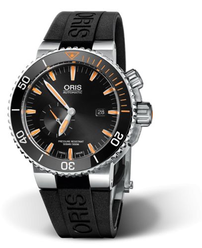 Oris Aquis Carlos Coste Limited Edition IV / Kauçuk 46mm, referans 01 743 7709 7184-Set RS