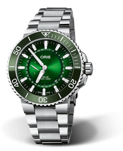 Oris Aquis Küçük Saniye Date 43.5 Hangang Limited Edition, referans 01 743 7734 4187-Set