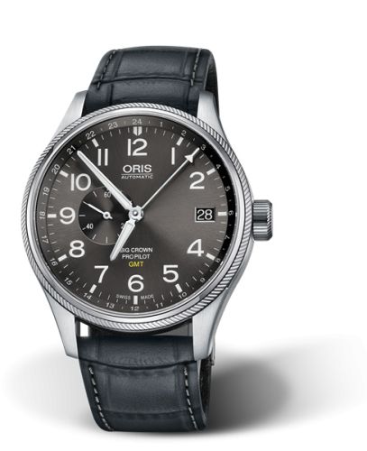 Big Crown ProPilot GMT Paslanmaz Çelik / Gri 45 mm