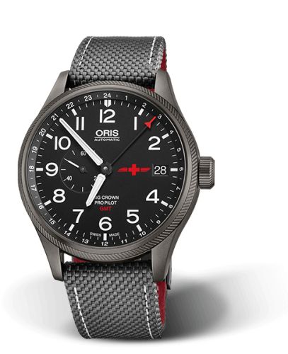Oris Big Crown ProPilot GMT Rega 45mm, referans 01 748 7710 4284-Set