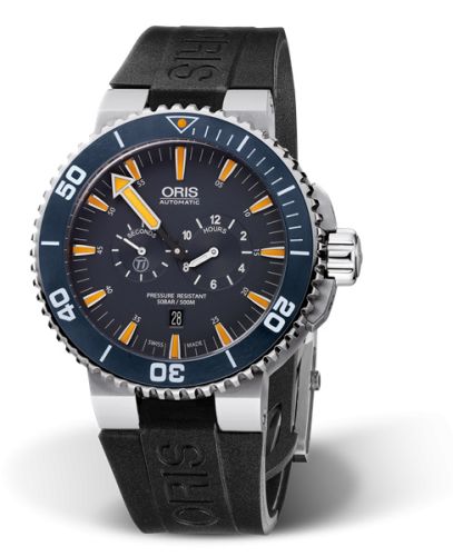 Oris Aquis Tubbataha Limited Edition / Kauçuk, referans 01 749 7663 7185-Set RS