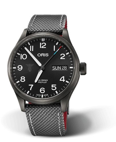 Oris Big Crown ProPilot Big Day Date Unité Spéciale Police Luxembourgh 45mm, referans 01 752 7698 4214-Set