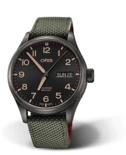 Oris Big Crown ProPilot Big Day Date 40th Squadron 45mm, referans 01 752 7698 4274-Set TS
