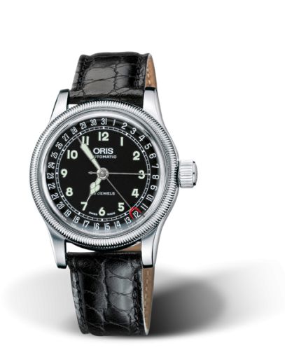 Oris Big Crown Pointer Date 36 Paslanmaz Çelik / Siyah, referans 01 754 7551 4064-07 5 18 53