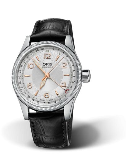 Oris Big Crown Pointer Date 40 Paslanmaz Çelik / Gümüş, referans 01 754 7679 4031-07 5 20 76FC